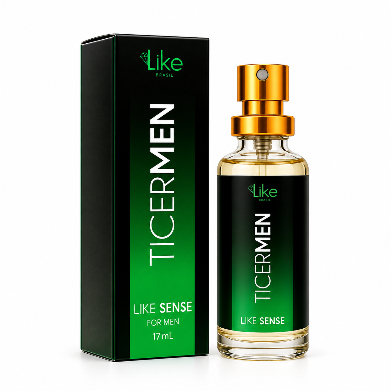 Perfume Tiger Men Like Sense - 17ml